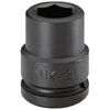 Socket for hexagonal nut -  NK.17A - inpact socket 3/4" 6-point - 17mm